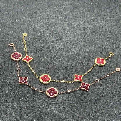 ¡®Lume Jewelry¡¯STAR AND SUN CARNELIAN 4 MOTIFS 3 DIAMONDS