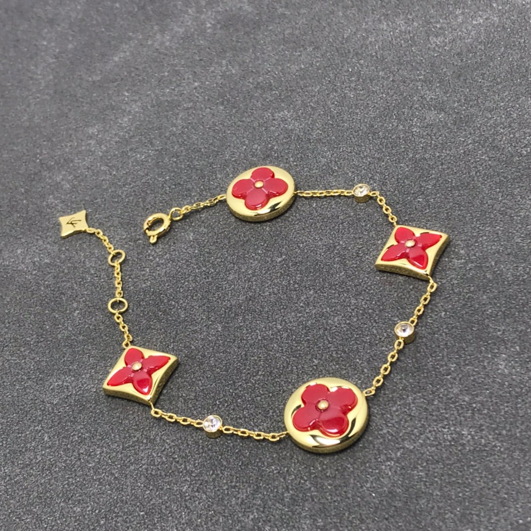 ¡®Lume Jewelry¡¯STAR AND SUN CARNELIAN 4 MOTIFS 3 DIAMONDS