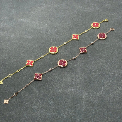 ¡®Lume Jewelry¡¯STAR AND SUN CARNELIAN 4 MOTIFS 3 DIAMONDS