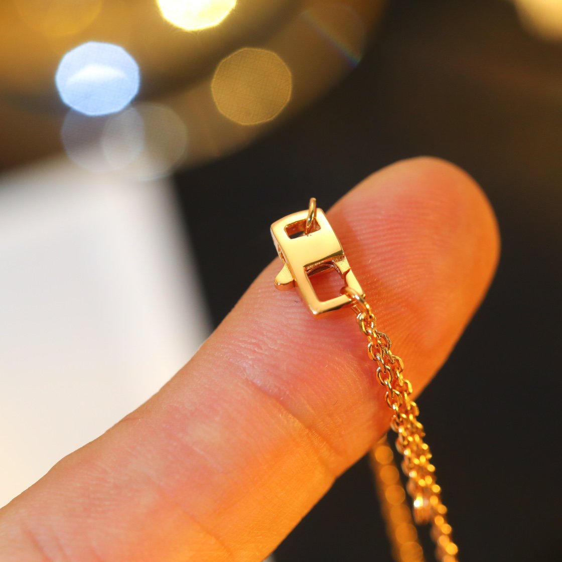 ¡®Lume Jewelry¡¯STAR AND SUN DIAMOND PINK GOLD NECKLACE