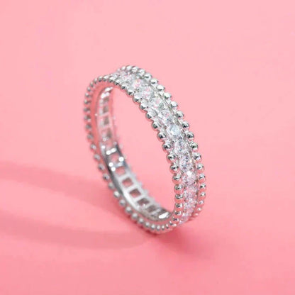 ¡®Lume Jewelry¡¯PERLEE DIAMOND SILVER RING