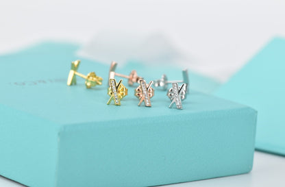 [Lume Jewelry]ATLAS DIAMOND STUD EARRINGS