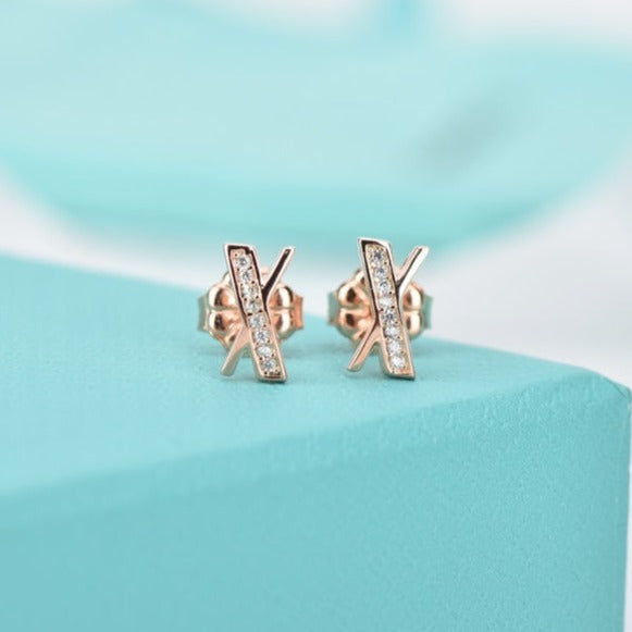 [Lume Jewelry]ATLAS DIAMOND STUD EARRINGS