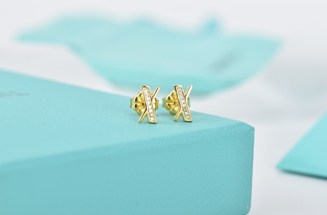 [Lume Jewelry]ATLAS DIAMOND STUD EARRINGS