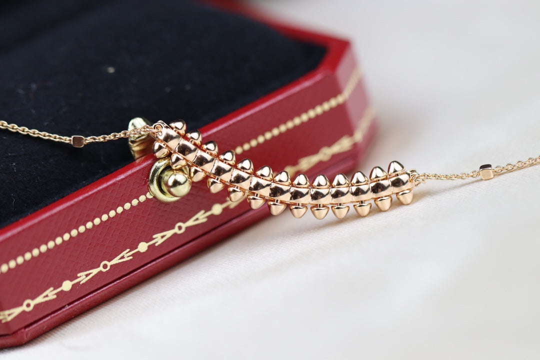 ¡®Lume Jewelry¡¯CLASH PINK GOLD NECKLACE