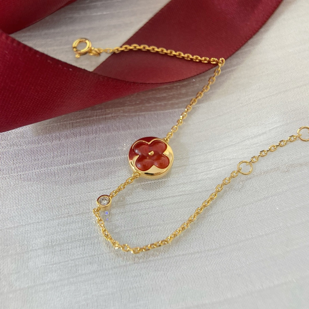 ¡®Lume Jewelry¡¯SUN PEDANT CARNELIAN BRACELET