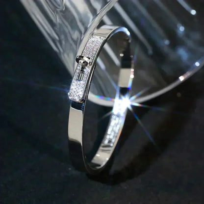 ¡®Lume Jewelry¡¯KELLY SILVER DIAMOND BRACELET