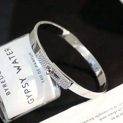 ¡®Lume Jewelry¡¯KELLY SILVER DIAMOND BRACELET