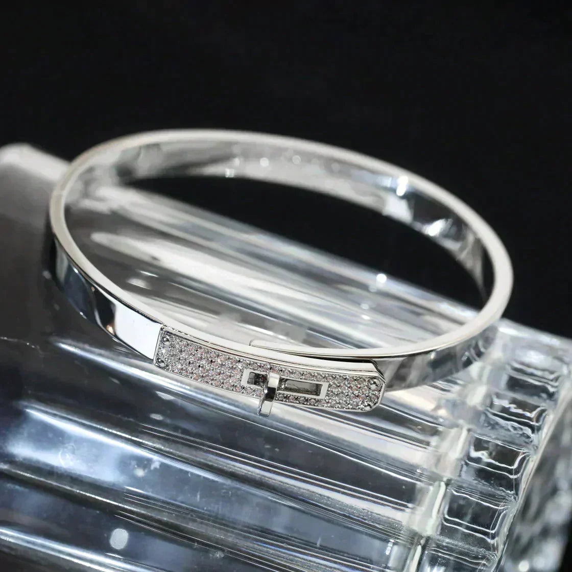 ¡®Lume Jewelry¡¯KELLY SILVER DIAMOND BRACELET