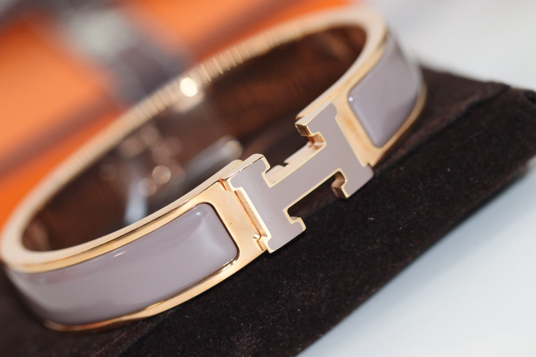 ¡®Lume Jewelry¡¯H BRACELET 12MM BROWN