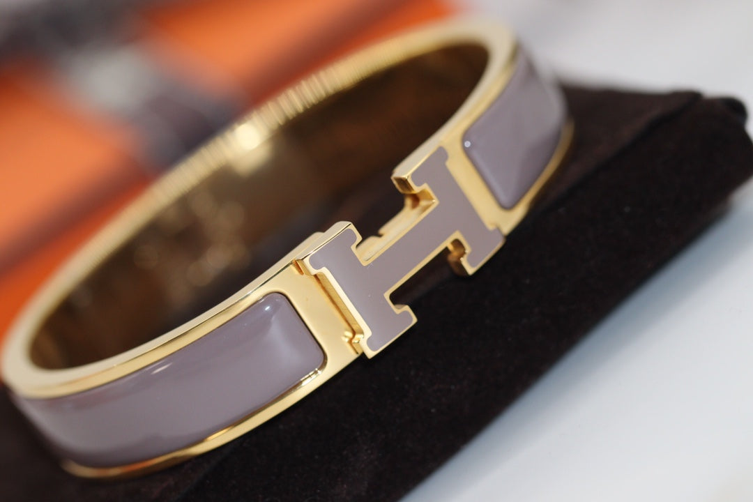 ¡®Lume Jewelry¡¯H BRACELET 12MM BROWN