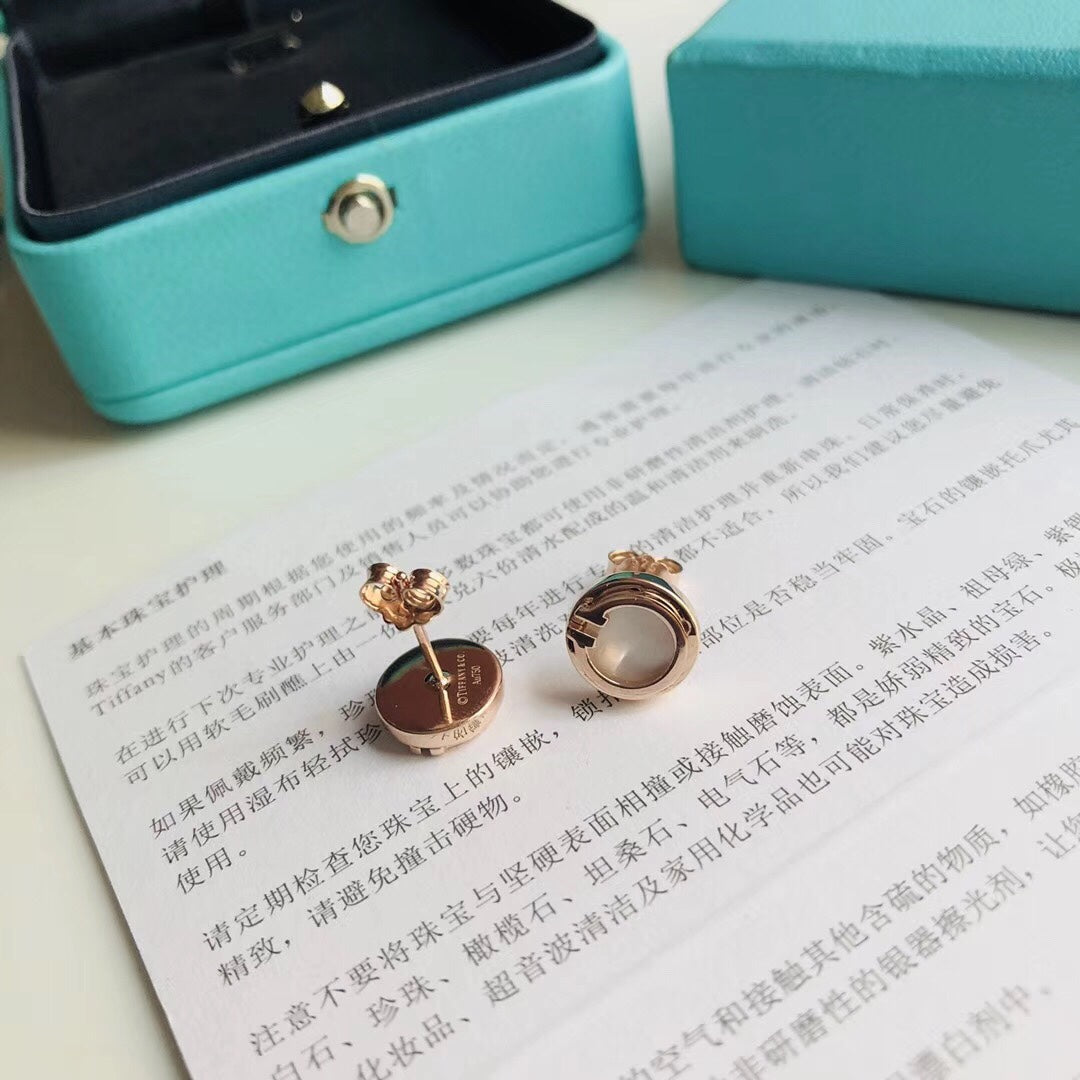 [Lume Jewelry]PEARL CIRCLE EARRINGS MOTHER