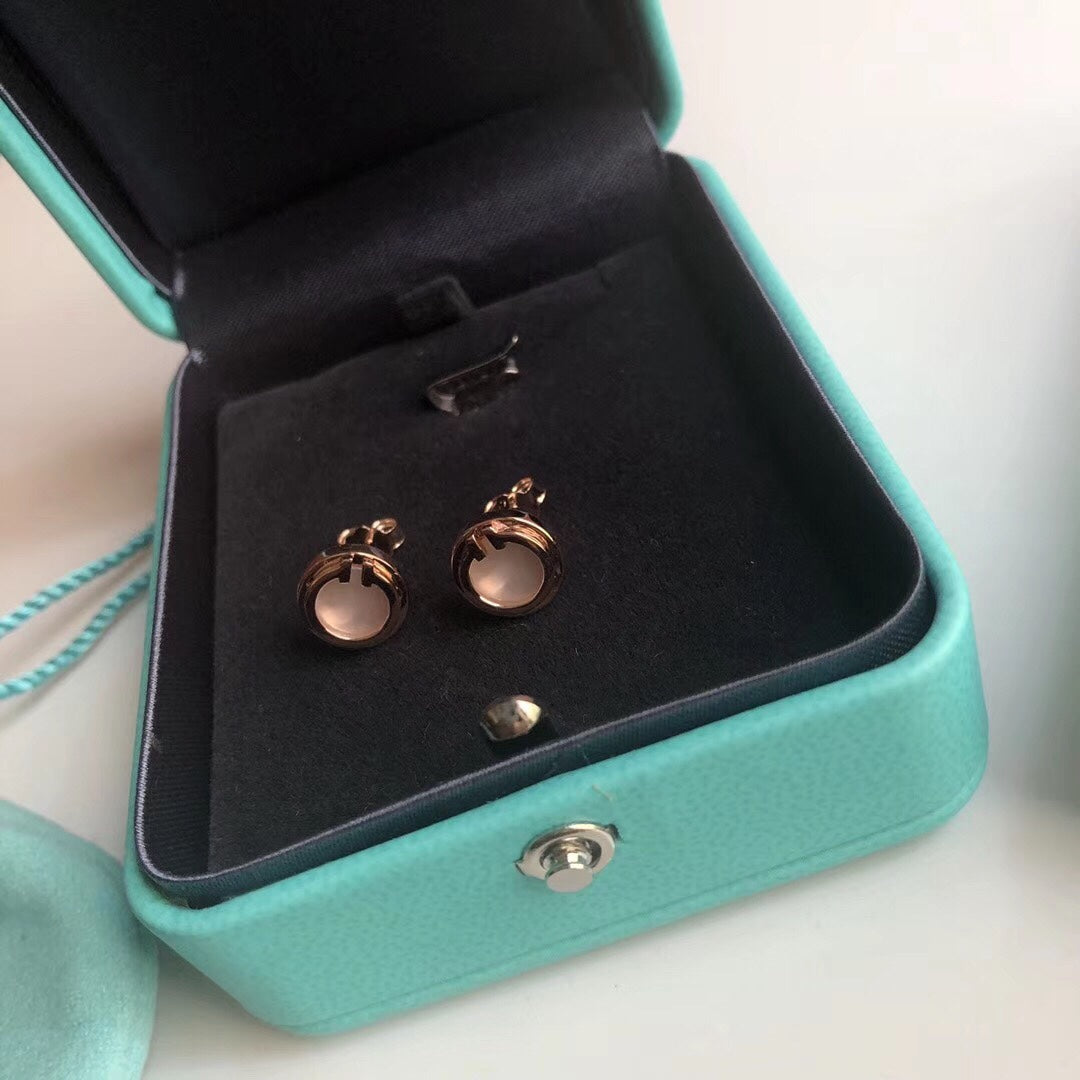 [Lume Jewelry]PEARL CIRCLE EARRINGS MOTHER
