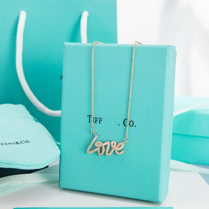 [Lume Jewelry]PALOMA S GRAFFITI LOVE NECKLACE DIAMOND