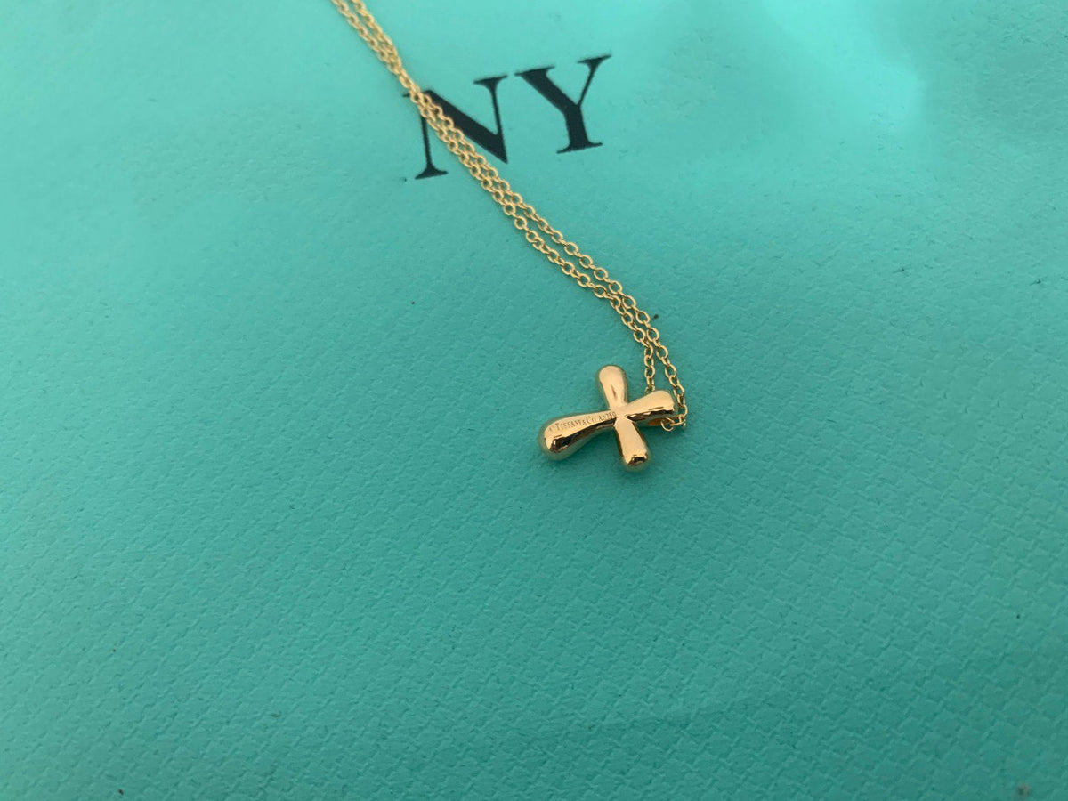[Lume Jewelry]CROSS PENDANT MINI BARE CROSS NECKLACE