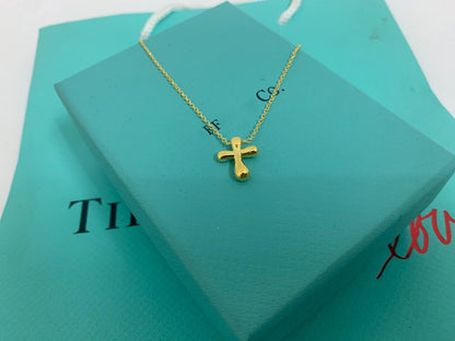 [Lume Jewelry]CROSS PENDANT MINI BARE CROSS NECKLACE