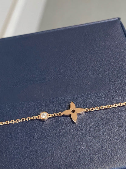 ¡®Lume Jewelry¡¯STAR DIAMOND PINK GOLD BRACELET