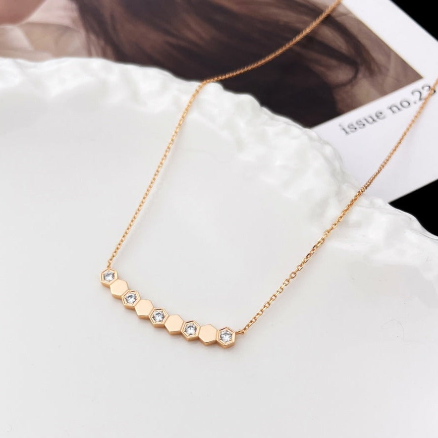 ¡®Lume Jewelry¡¯BEE MY LOVE DIAMOND NECKLACE