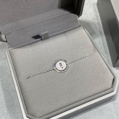 [Lume Jewelry]LUCKY MOVE DIAMOND PAVED BRACELET