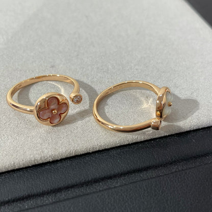 ¡®Lume Jewelry¡¯SUN 1 DIAMOND PINK MOP RING