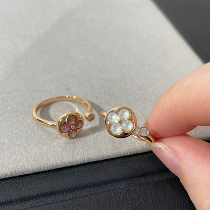 ¡®Lume Jewelry¡¯SUN 1 DIAMOND PINK MOP RING