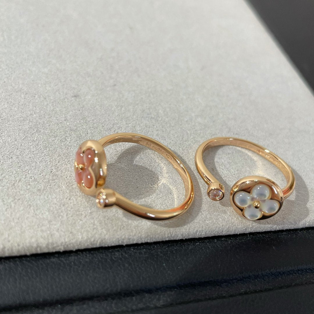 ¡®Lume Jewelry¡¯SUN 1 DIAMOND PINK MOP RING