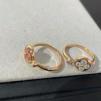 ¡®Lume Jewelry¡¯SUN 1 DIAMOND PINK MOP RING