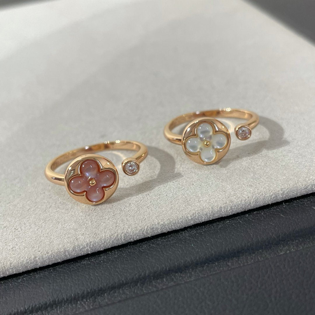 ¡®Lume Jewelry¡¯SUN 1 DIAMOND PINK MOP RING