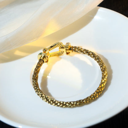 ¡®Lume Jewelry¡¯FORCE 10 GOLD GREEN DIAMOND PAVED
