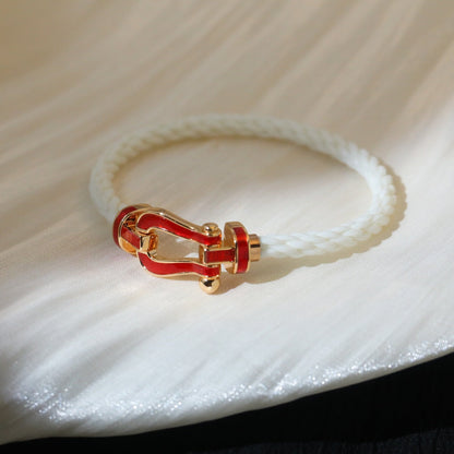 ¡®Lume Jewelry¡¯FORCE 10 WHITE TEXTILE DIAMOND PAVED