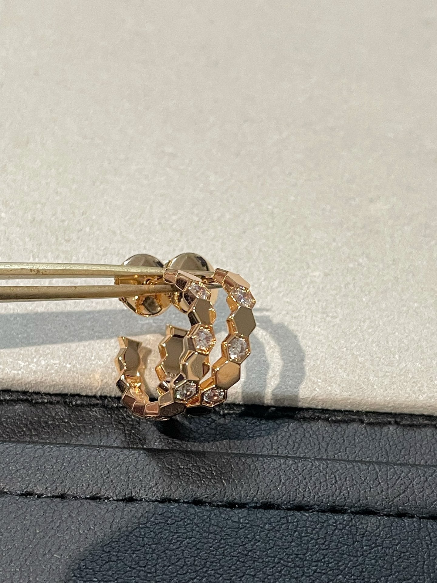 ¡®Lume Jewelry¡¯BEE LOVE Earrings GOLD DIAMOND