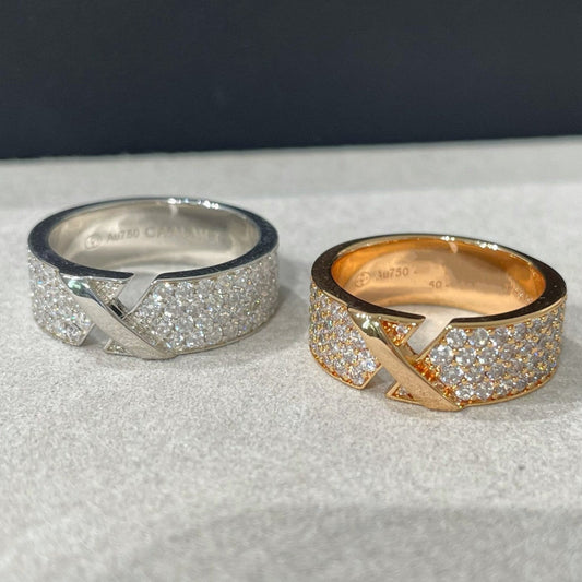 ¡®Lume Jewelry¡¯LIENS EVIDENCE  DIAMOND PAVED RING