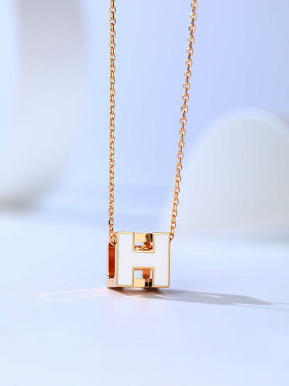 ¡®Lume Jewelry¡¯H CAGE PINK GOLD NECKLACE