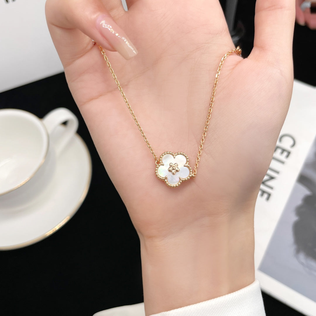 ¡®Lume Jewelry¡¯LUCKY SPRING ROSE GOLD MOP BRACELET
