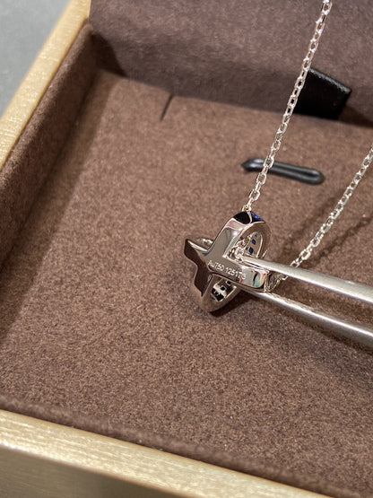 ¡®Lume Jewelry¡¯LIENS DIAMOND SILVER NECKLACE