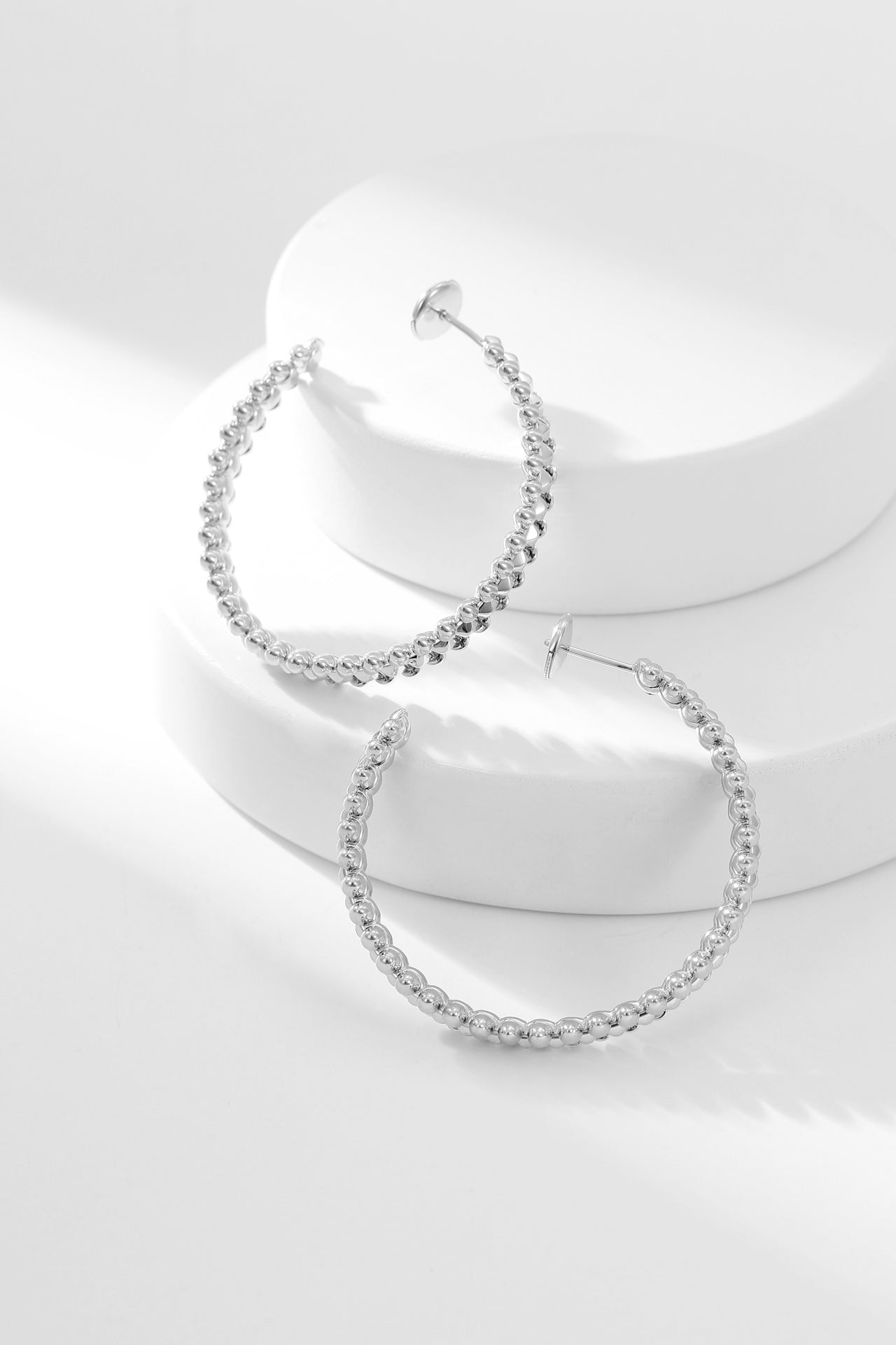 ¡®Lume Jewelry¡¯CLASH HOOP EARRINGS