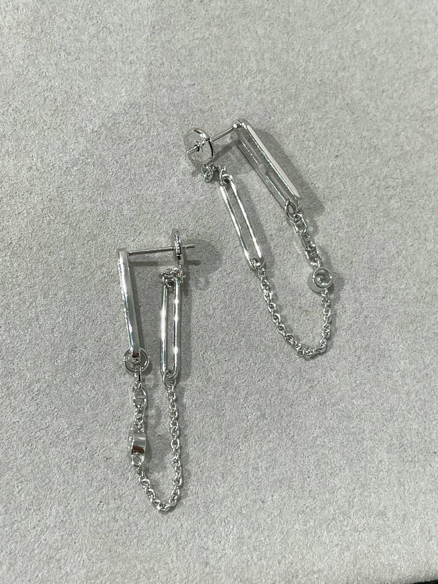 ¡®Lume Jewelry¡¯CHAINE CHAOS DIAMOND DROP EARRINGS