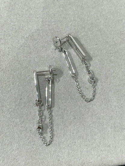 ¡®Lume Jewelry¡¯CHAINE CHAOS DIAMOND DROP EARRINGS