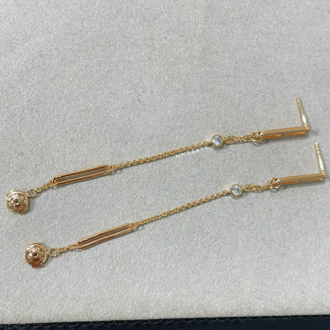 ¡®Lume Jewelry¡¯CHAINE CHAOS DIAMOND DROP EARRINGS