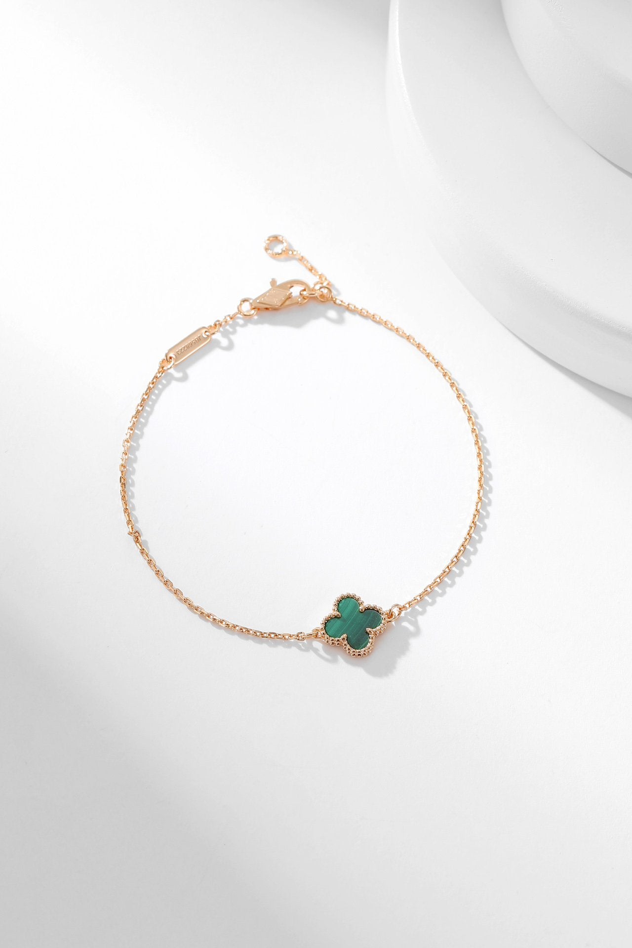 ¡®Lume Jewelry¡¯CLOVER BRACELET MALACHITE 1 MOTIF