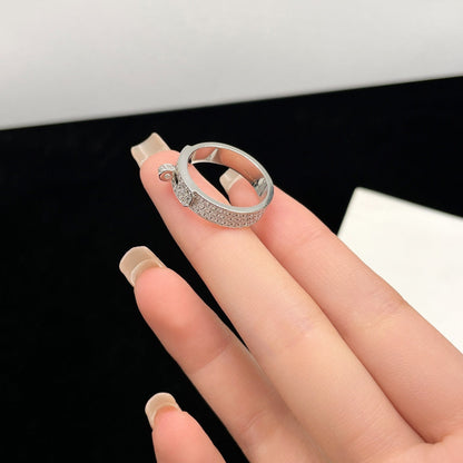 ¡®Lume Jewelry¡¯KELLY SILVER DIAMOND RING