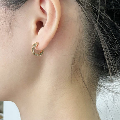 ¡®Lume Jewelry¡¯LOVE DIAMOND EARRINGS