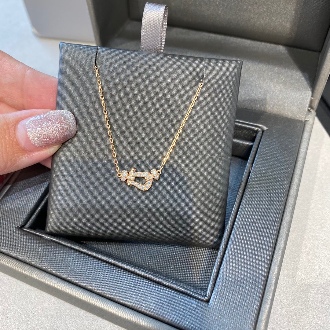 ¡®Lume Jewelry¡¯FORCE 10 DIAMOND PINK GOLD NECKLACE MINI MODEL