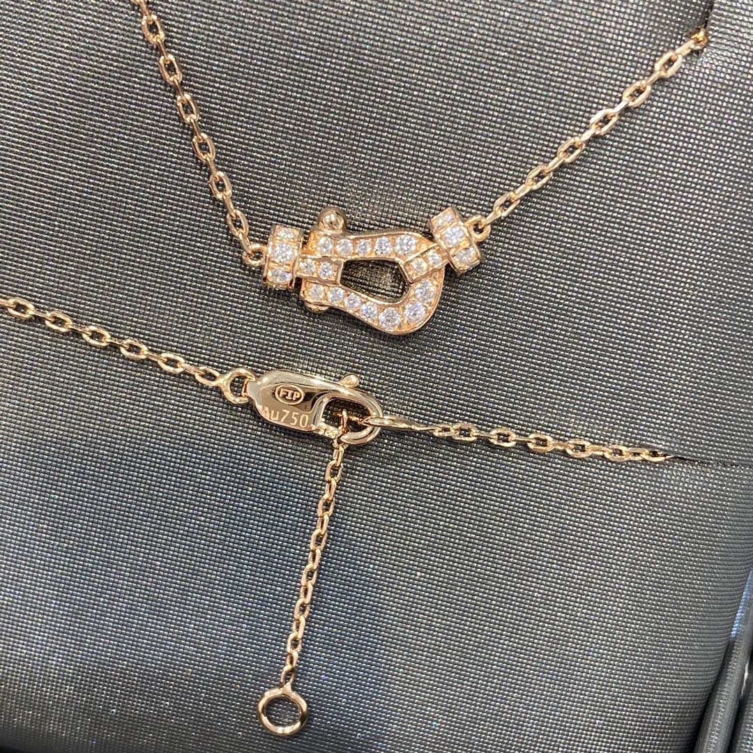 ¡®Lume Jewelry¡¯FORCE 10 DIAMOND PINK GOLD NECKLACE MINI MODEL