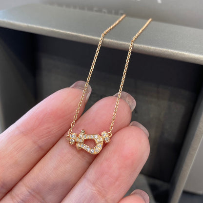 ¡®Lume Jewelry¡¯FORCE 10 DIAMOND PINK GOLD NECKLACE MINI MODEL