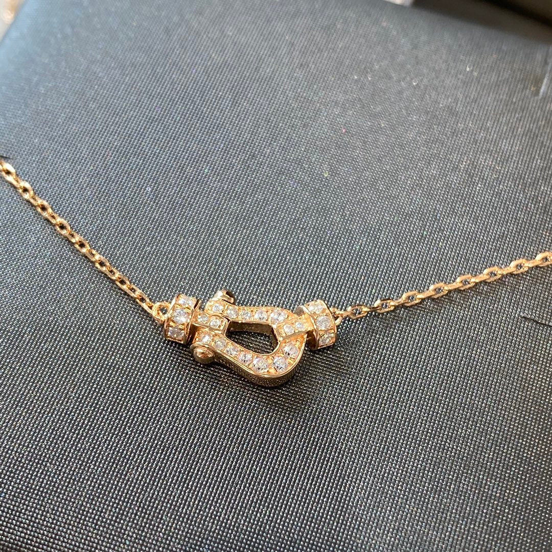 ¡®Lume Jewelry¡¯FORCE 10 DIAMOND PINK GOLD NECKLACE MINI MODEL