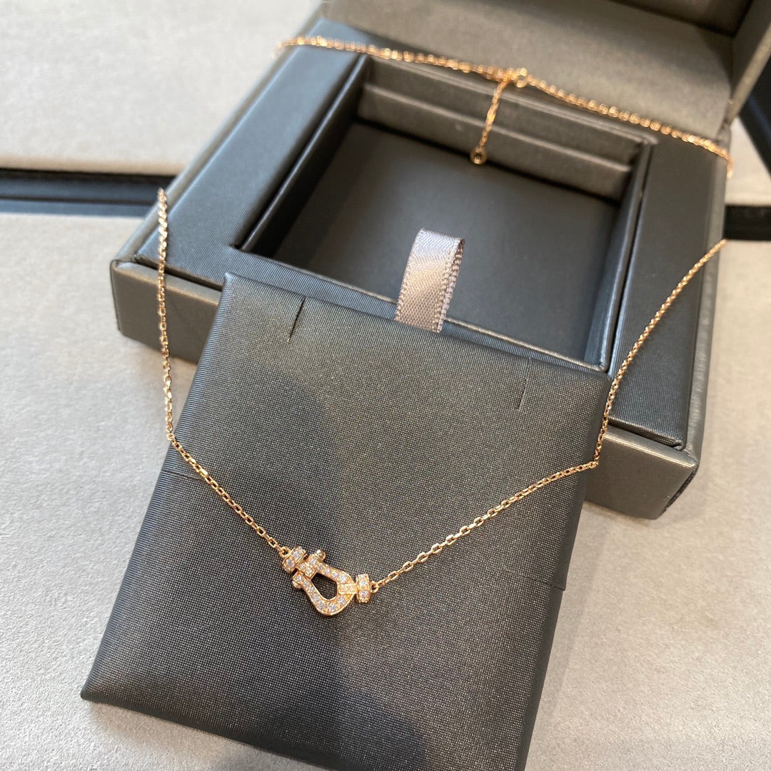¡®Lume Jewelry¡¯FORCE 10 DIAMOND PINK GOLD NECKLACE MINI MODEL