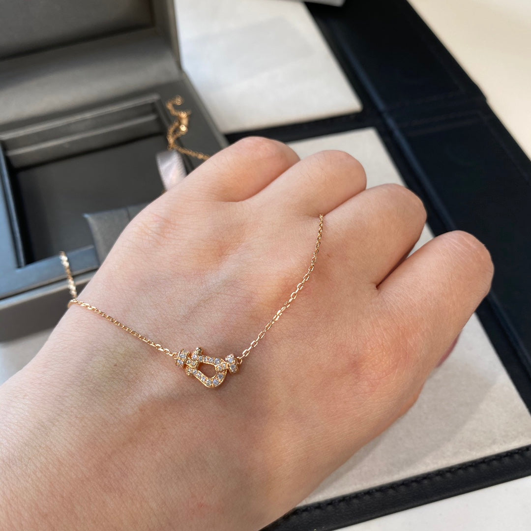 ¡®Lume Jewelry¡¯FORCE 10 DIAMOND PINK GOLD NECKLACE MINI MODEL
