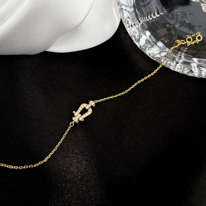 ¡®Lume Jewelry¡¯FORCE 10 FULL DIAMOND BUCKLE CHAIN LINK MINI MODEL