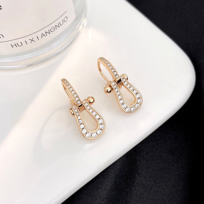 ¡®Lume Jewelry¡¯FORCE 10 FULL DIAMOND DROP EARRINGS MEDIUM MODEL